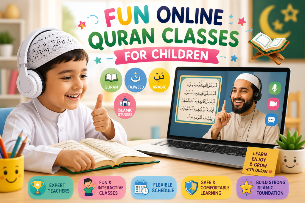 fun online Quran classes for children