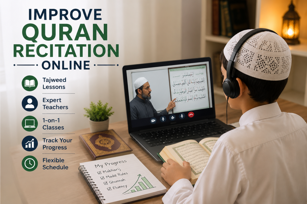 improve Quran recitation online