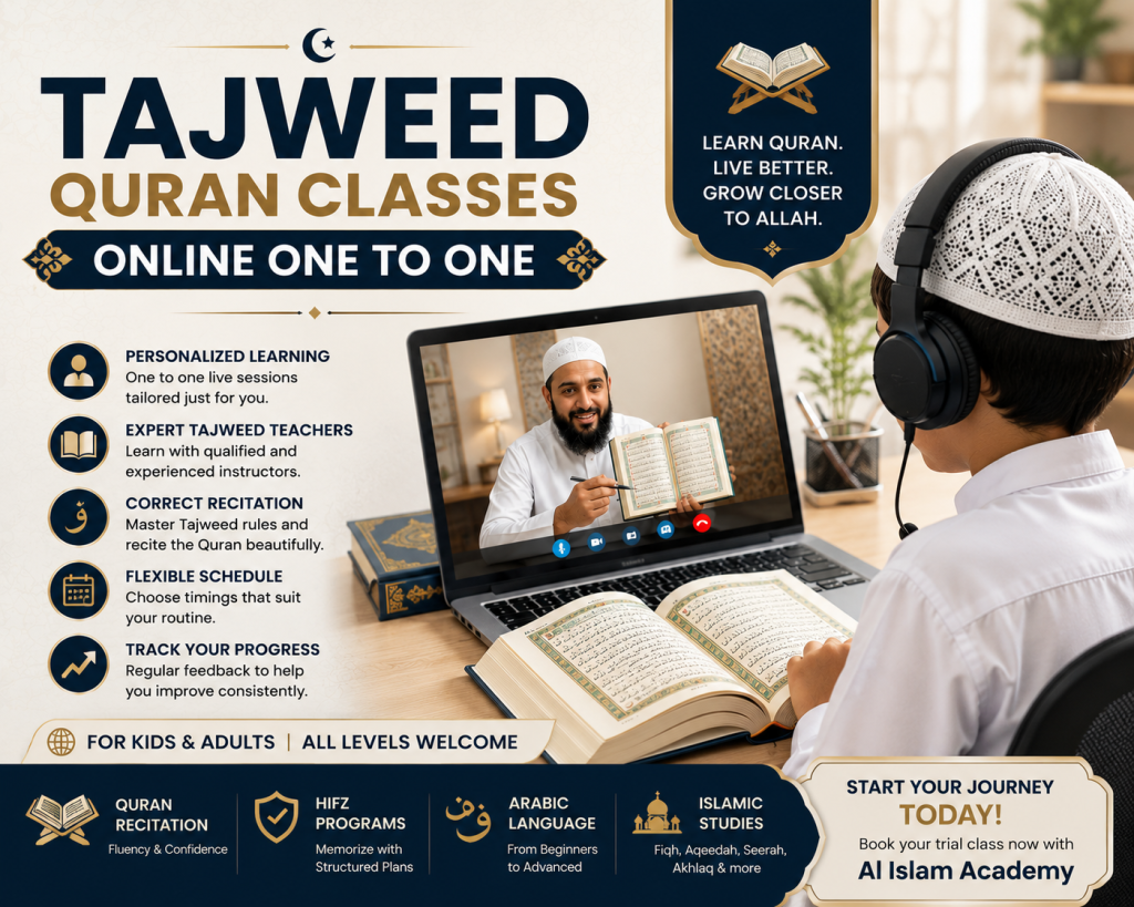 tajweed Quran classes online one to one
